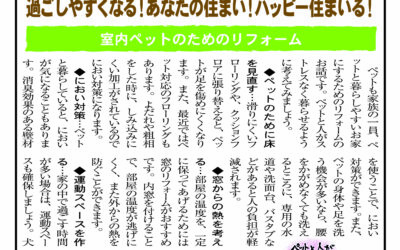 野瀬建築コラム　2023年8月号